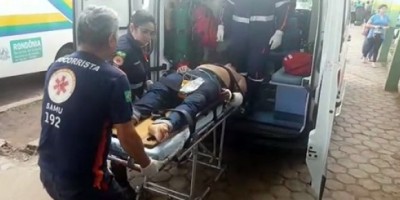 Porto Velho - Após roubar peixaria, homem leva tiro na barriga