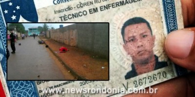 Ariquemes - Técnico de enfermagem é executado a tiros e esposa socorrida em estado grave