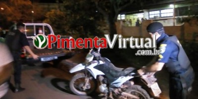 Em ação rápida, Polícia Militar  recupera celular e moto roubada e prende suspeitos 