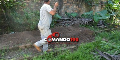 Homem mata amásia e enterra corpo nos fundos da própria residência, em Ji-Paraná