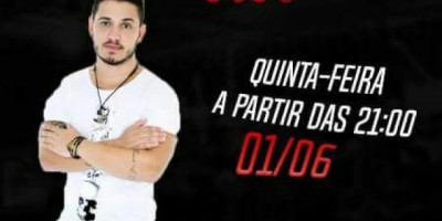 Publicidade -  Hoje tem show ao vivo com o cantor Alex Vilela no Espetinho do Edinho 