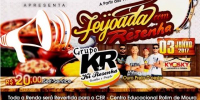 1ª ‘Feijoada com Resenha’ acontece neste sábado em Rolim de Moura 