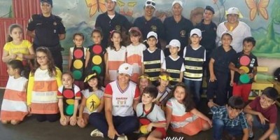 Rolim de Moura – Polícia Militar Detran, Comtran e Escolas participaram do projeto Maio Amarelo onde foi realizada uma semana de educação no trânsito