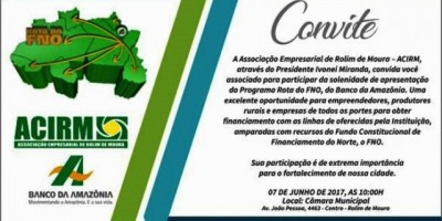 Banco da Amazônia promove a “Rota do FNO” e tem apoio da ACIRM