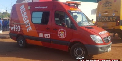 Rolim de Moura -  Atualizada  - Criança morre após ser atropelada por ônibus escolar no Bairro Cidade Alta 