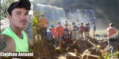 Rolimourense morre após escorregar e cair do ponto mais alto em Cachoeira no Mato Grosso