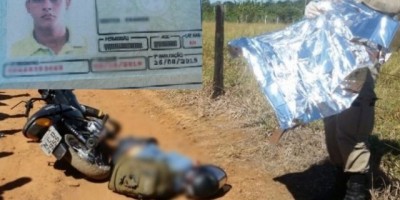 Rolim de Moura -  Atualizada - Jovem é assassinado com pelo menos dois tiros próximo a linha 176