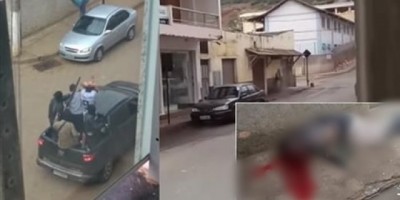 Polícia Militar é morto com tiros de fuzil durante assalto a banco em Minas Gerais. Veja vídeo