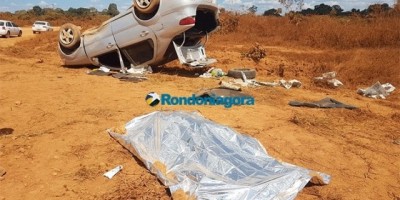 Homem morre esmagado pelo próprio carro após capotamento na Capital