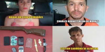Rolim de Moura – Outras duas pessoas são presas pela PM por participação em crime de roubo