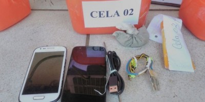  Polícia militar e sejus conduz revista na cadeia pública de Pimenta Bueno
