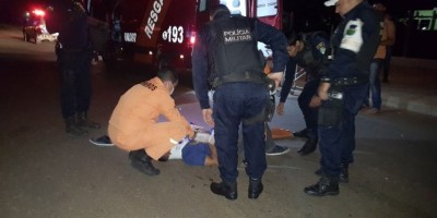 Porto Velho -  PM sofre traumatismo craniano em grave acidente