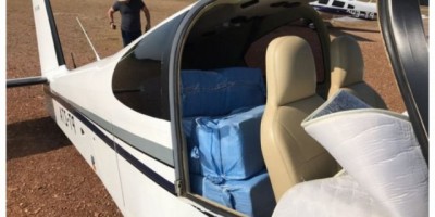 PF apreende no MT avião que teria saído de Cacoal carregado de cocaína