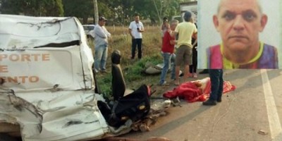 Carreta parte automóvel ao meio e mata motorista na BR-364