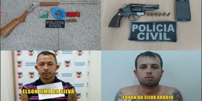 Ariquemes – DRCCP cumpre buscas domiciliares e apreende armas e munições
