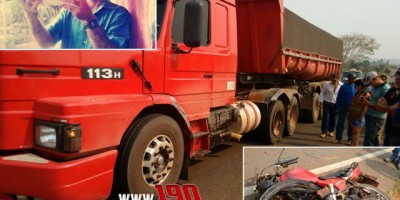 Alta Floresta -   Motociclista morre ao se chocar contra carreta na saída da linha P-50