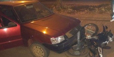 Rolim de Moura -  Acidente de trânsito no Centro da cidade deixa uma pessoa ferida 