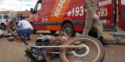 Rolim de Moura -  Dois acidentes de trânsito em sequência resultam em três vítimas nesta manhã de quarta-feira 