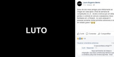 Atleta leva ouro no JIR e logo depois descobre que família morreu de acidente em Ji-Paraná