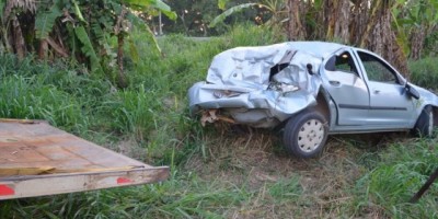 Família que seguia de Ji-Paraná para Jaru sofre grave acidente na BR-364