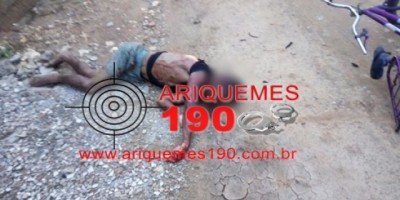 Homem é encontrado sem vida com várias perfurações pelo corpo em Ariquemes