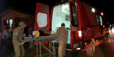Rolim de Moura -  Condutor de Biz é atingido por moto Bros e sofre fratura de perna 