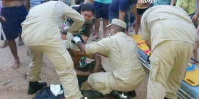 Rolim de Moura -  Colisão entre duas motos no Bairro Cidade Alta resulta em dois feridos 