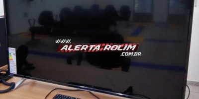 Rolim de Moura – TV furtada é recuperada pela PM, antes da vítima descobrir que havia sido subtraída