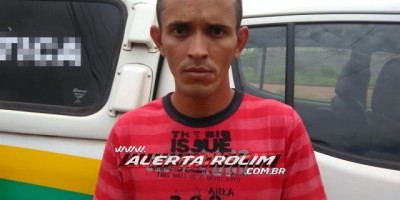 Rolim de Moura – Ladrão é preso em flagrante pela PM após praticar furto em residência
