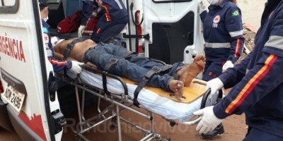 Porto Velho -  Assaltante é baleado após roubar moto de mulher na capital