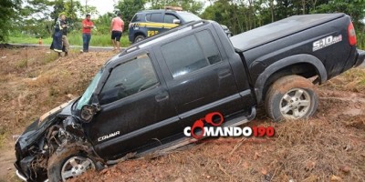 Motociclista morre após ser atingido por caminhonete na BR 364, em Ji-Paraná