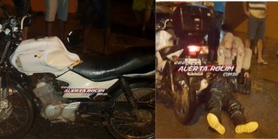 Rolim de Moura  - Vigilante de empresa de monitoramento sofre grave ferimento após se chocar contra traseira de caminhão estacionado