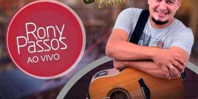 Publicidade - Nesta quinta, tem show ao vivo no Espetinho do Edinho com o cantor Rony Passos