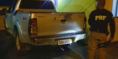 Homem é preso com caminhonete clonada na BR-364