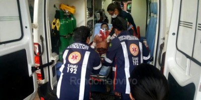 Porto Velho - Motociclista quase é degolado por linha com cerol