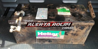 Rolim de Moura – Suspeito é preso pela PM após furto de baterias de caminhão