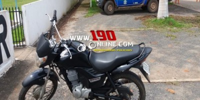 Alta Floresta -   Homem comprou uma motocicleta e entregou à PM, ao descobrir que veículo era roubado