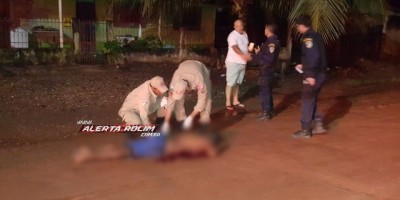 Rolim de Moura  - Homem é executado a tiros em via pública no bairro Beira Rio