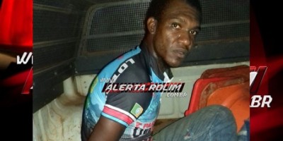 Rolim de Moura – Homem é preso em flagrante pela PM após arrombar e tentar furtar Empresa de Marmoraria 