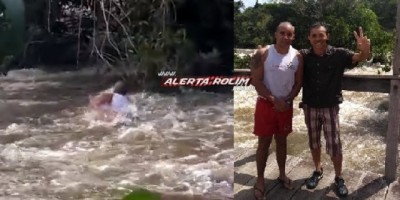 Candeias do Jamari - Bombeiros salvam homem que estava ilhado em cachoeira do Rio Preto - Vídeos