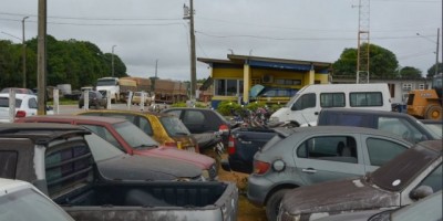 PRF leiloará mais de 500 veículos apreendidos em Rondônia