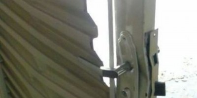 Rolim de Moura  -  No Bairro Industrial, residência tem porta arrombada e TV é furtada 