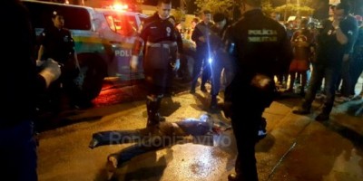 Porto Velho -  Assaltante morre ao tentar roubar acadêmico em frente a faculdade