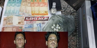 Cacoal - Irmãos que comercializavam drogas no Parque Brizon são presos pela Polícia Militar 