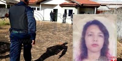 Mulher é assassinada com nove tiros em suposta tentativa de roubo em residência, em Ariquemes 