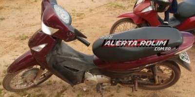 Rolim de Moura – Moto furtada é encontrada por populares e menor infrator é detido até a chegada da PM