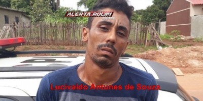 Rolim de Moura  - Após furtar TV, indivíduo foge e acaba preso pela PM escondido embaixo de uma cama
