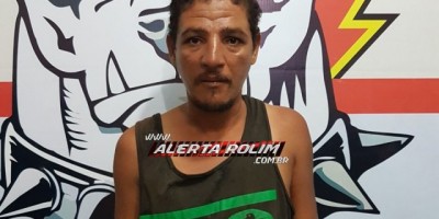 Cacoal – Homem é preso pela PM em cumprimento a Mandado de Prisão por furto qualificado