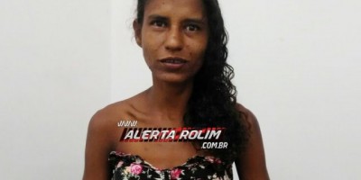 Rolim de Moura – Mulher é presa pela Força Tática da PM com drogas e em cumprimento a Mandado de Prisão por crime de furto