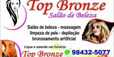 Publicidade – Venha conferir as novidades e tendências em estética e imagem pessoal no SALÃO TOP BRONZE